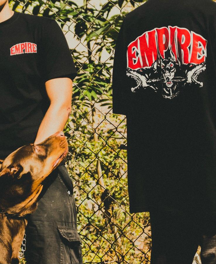 Playera Rottweiler Rojo